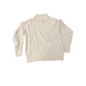 Eloquii Cream Bottoms Elegant Design